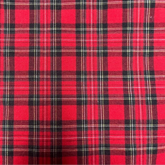 J CREW Red Embellished Plaid Boy Shirt - H3505 - Sz 0 - Picture 13 of 13